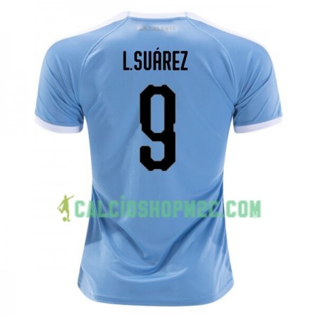 Uruguay Luis Suarez 9 Maglia Prima 2019 Copa América